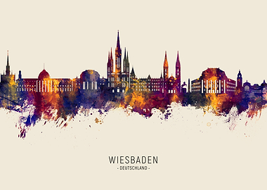 Wiesbaden Skyline