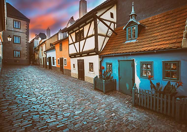 Street, old town, Prague