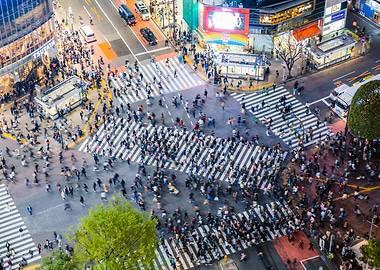 Shibuya crossing Tokyo