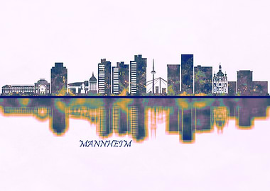 Mannheim Skyline