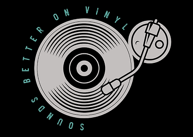 Vinyl DJ Music Record