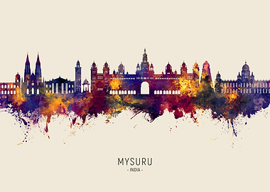 Mysuru Skyline India