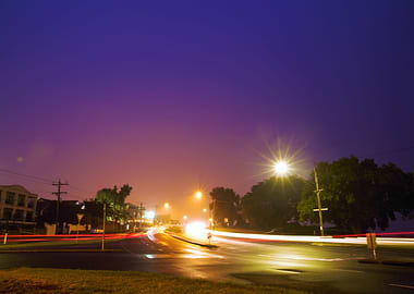 Long Exposure Trails Night