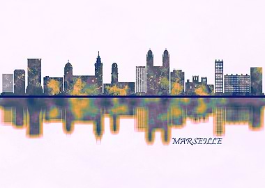 Marseille Skyline