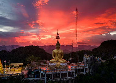 Buddha Sunset