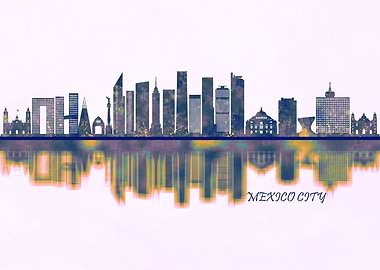 Mexico city Skyline
