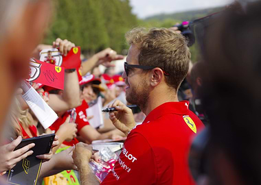 Vettel Spa 2018