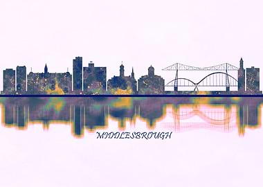 Middlesbrough Skyline