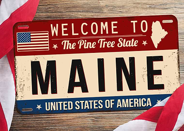 MAINE PLATES