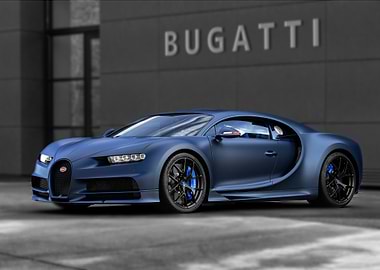 Bugatti Blue
