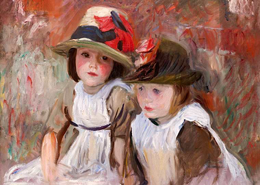 Village Children 1890