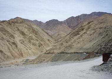 Mountain Range Landscape