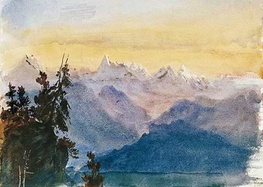 View from Mount Pilatus