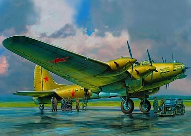 Petlyakov Pe8 Jet War
