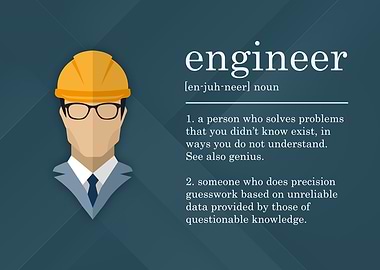 Funny Engineer Definition