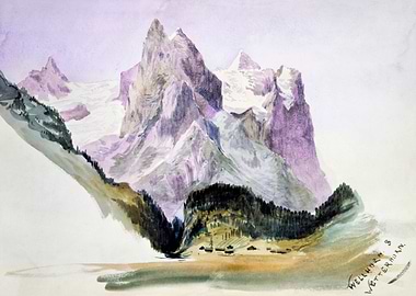 Wellhorn and Wetterhorn