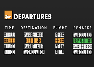 Departure Board Future