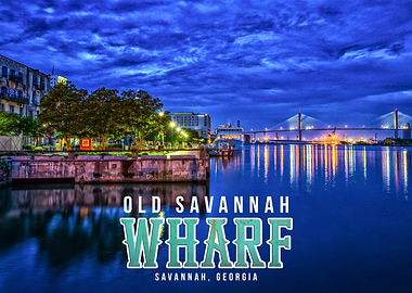 Old Savannah Wharf Georgia