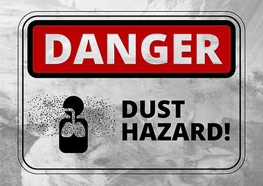 bust hazard danger sign