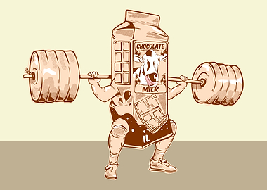 Chocolate milk carton