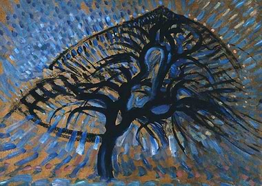 Apple Tree Pointillist