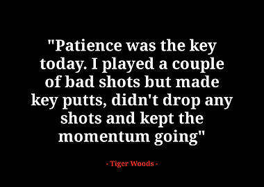 Tiger woods quotes