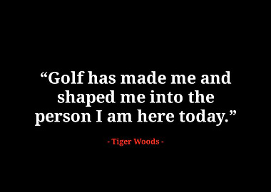 Tiger woods quotes