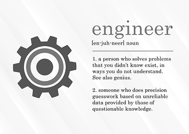 Funny Engineer Definition