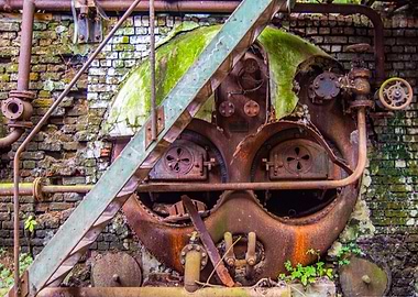 Boiler face staircase