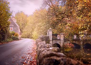 Castle Combe village