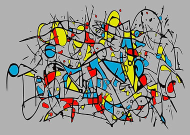 PRIMITIVE ABSTRACT PAINT