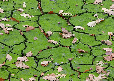 Autumn leaves, wild nature