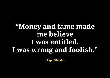 Tiger woods quotes