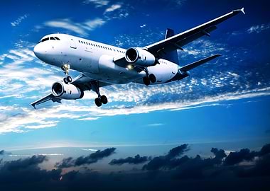 Airplane Airbus Boeing Fly