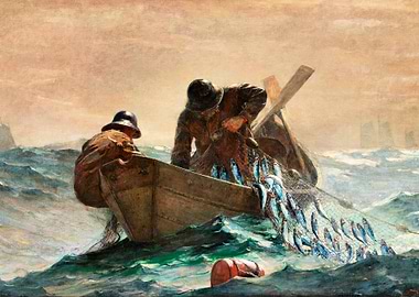 The Herring Net 1885 Homer
