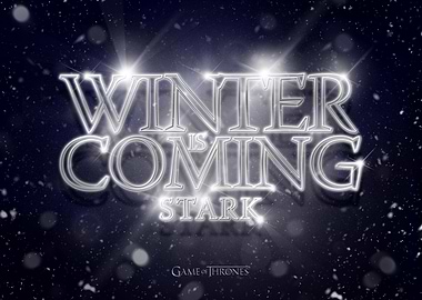 Winter is Coming neon