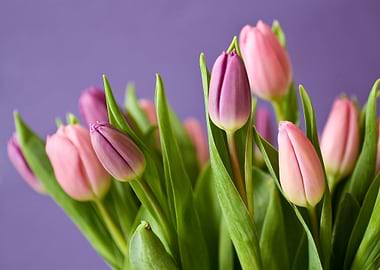 tulips pink