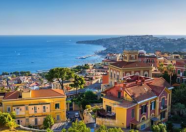 City of Naples in Italy
