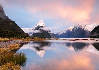 Milford Sound at dawn