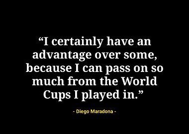 Maradona quotes