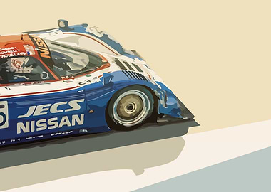 Nissan R382 Racing Car