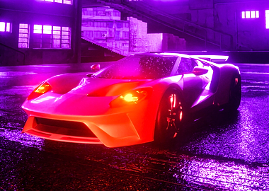 Lamborghini Vaperwave