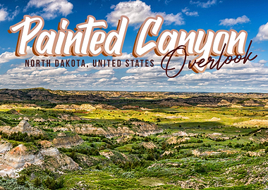 Painted Canyon Overlook