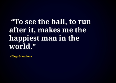 Diego Maradona quotes