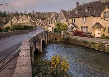 Castle Combe village