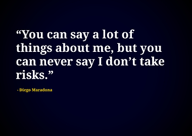 Diego Maradona quotes