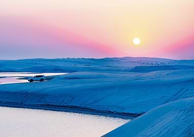 Qatar sunset