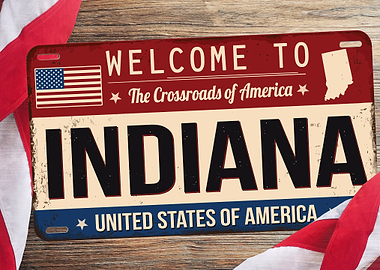 INDIANA PLATES