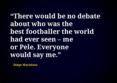 Diego Maradona quotes