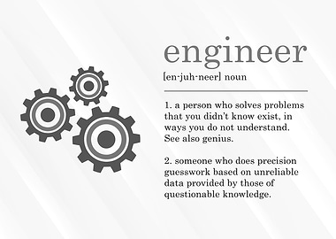 Funny Engineer Definition